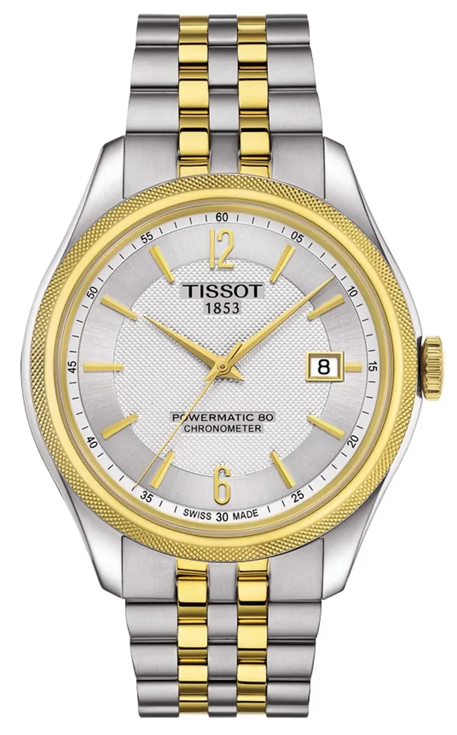 Tissot: Ballade Gent Edelstahl mit PVD-Beschichtung in Gelbgold