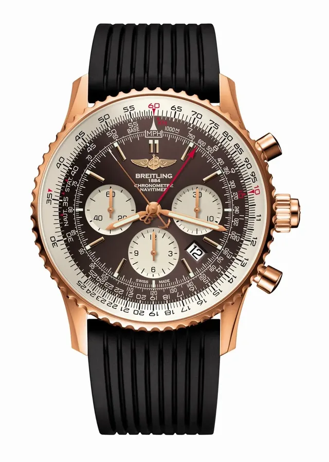 Breitling: Navitimer Rattrapante in Rotgold