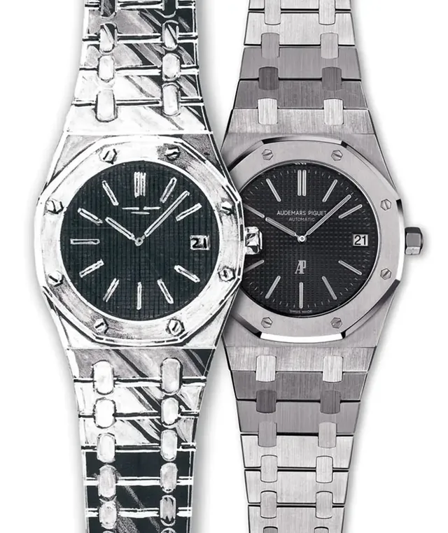 Audemars Piguet: Skizze der originalen Royal Oak von 1972