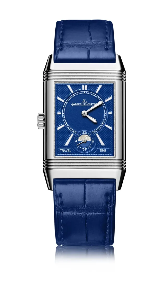 Jaeger-LeCoultre: Reverso Classic Large Duoface Small Second Electric Blue