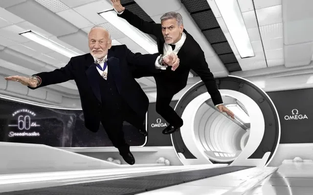 Buzz Aldrin und George Clooney waren die Ehrengäste der Veranstaltung "Lost in Space"