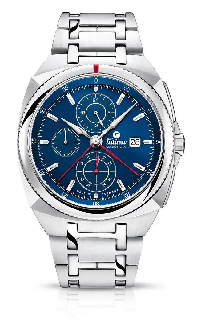 Tutima: Saxon One Chronograph Royal Blue