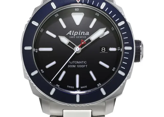 Die Alpina Seastrong Diver 300 Automatic in Edelstahl