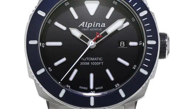 Die Alpina Seastrong Diver 300 Automatic in Edelstahl