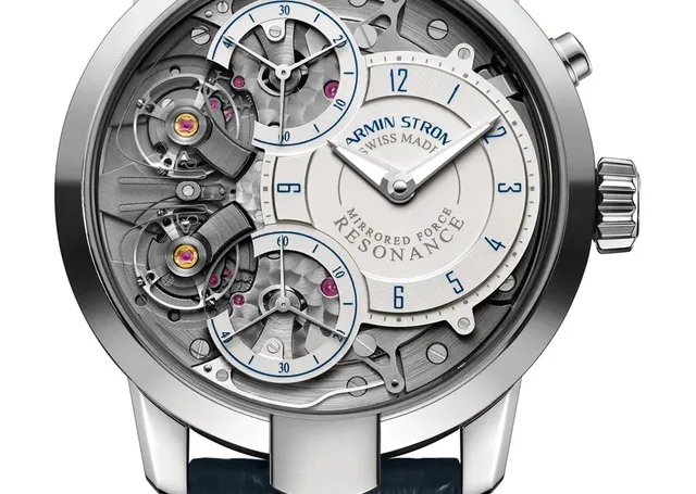 Armin Strom: Mirrored Force Resoncance in Edelstahl