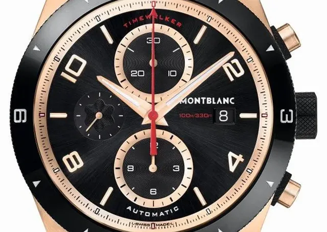 Montblanc: TimeWalker Chronograph Automatic in Rotgold