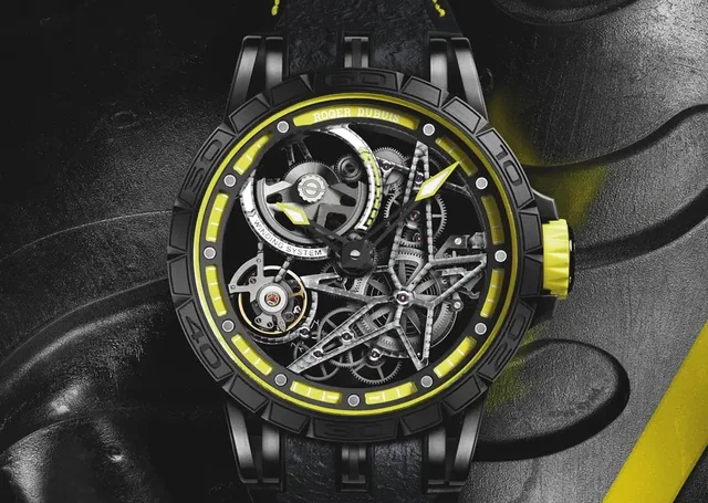 Roger Dubuis: Excalibur Spider Pirelli Yellow