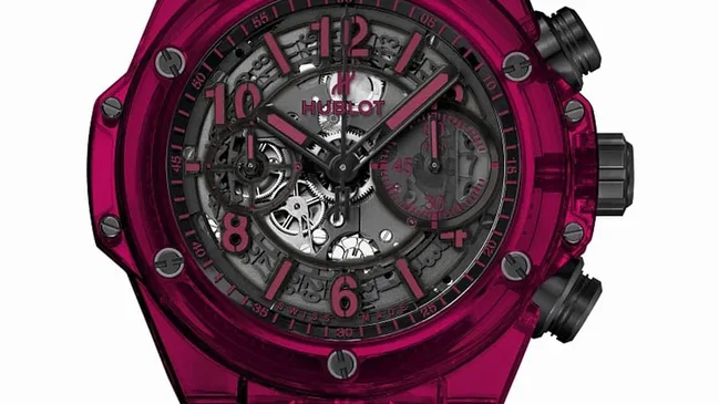 Hublot: Big Bang Unico Sapphire in Rot