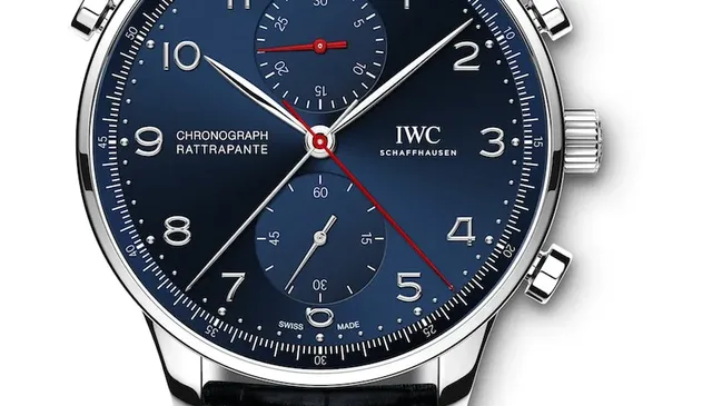 Der IWC Portugieser Chronograph Rattrapante Edition Boutique Munich ist auf 250 Exemplare limitiert.