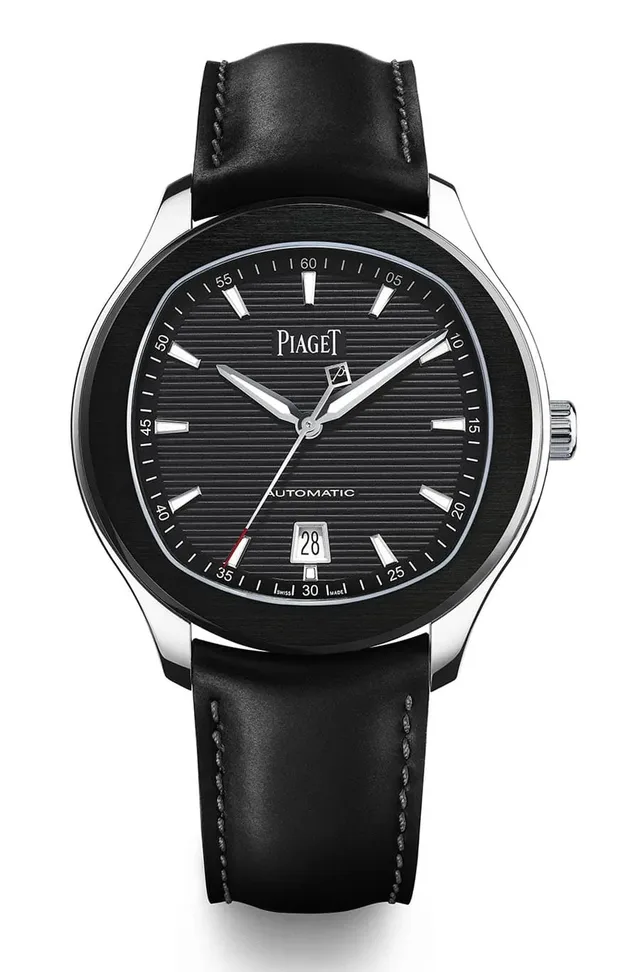 Piaget: Polo S mit schwarzem Zifferblatt