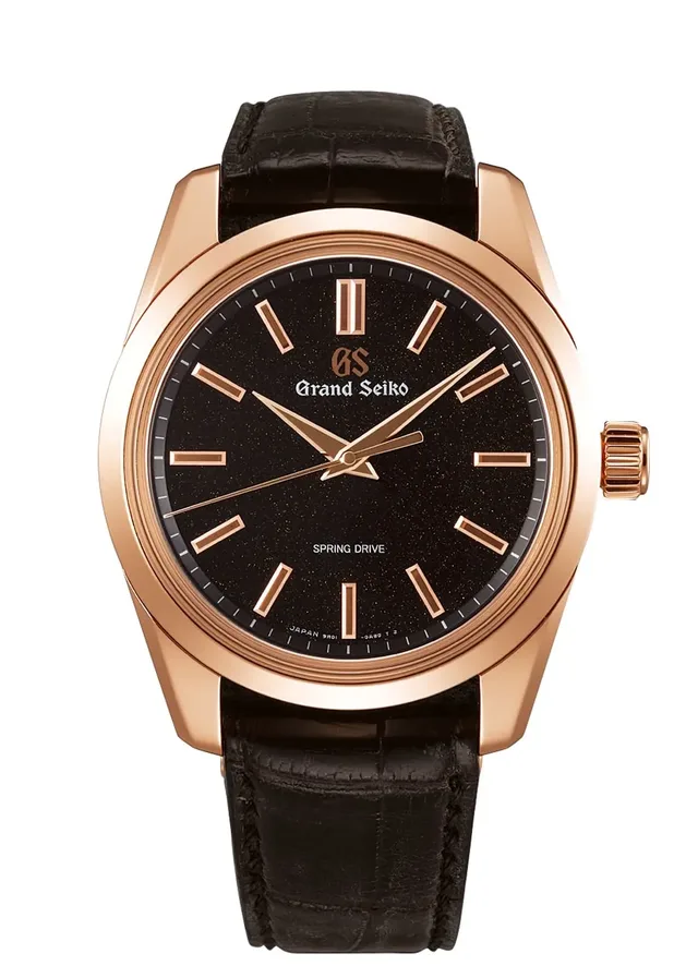 Seiko: Grand Seiko Spring Drive Eight-Day Power Reserve in Roségold