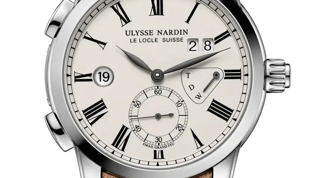 Ulysse Nardin: Classic Dual Time Enamel Boutique