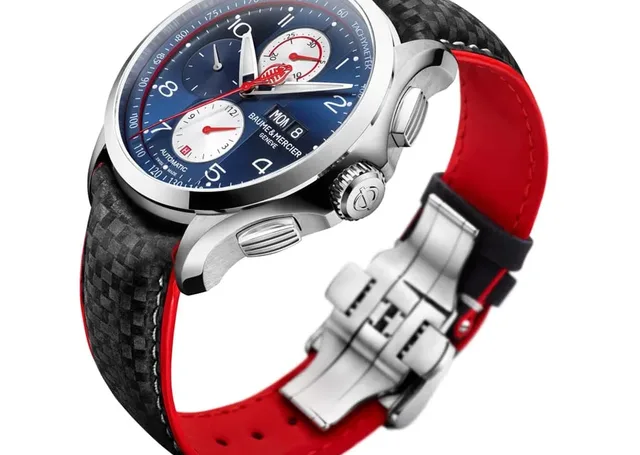 Baume & Mercier: Clifton Club Shelby Cobra in Blau