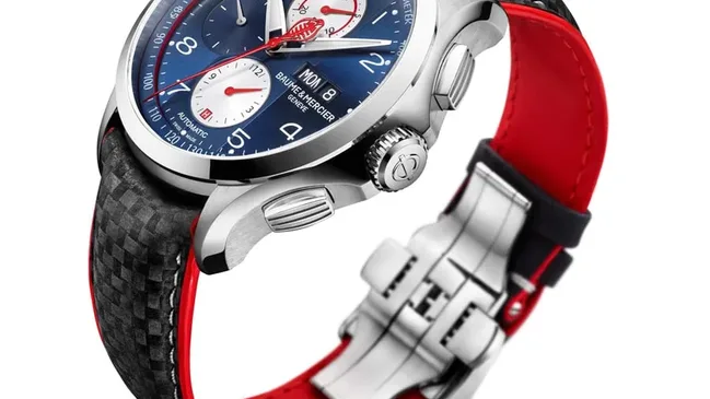 Baume & Mercier: Clifton Club Shelby Cobra in Blau