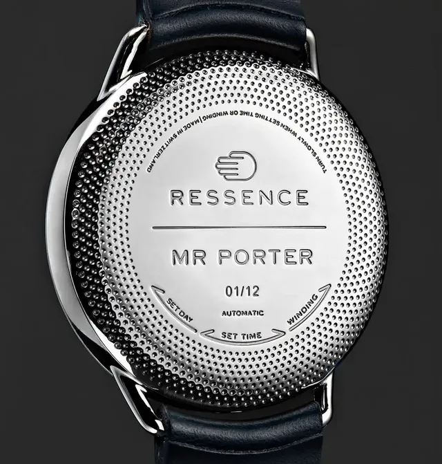 Ressence Type 1 MRP: Gehäuseboden