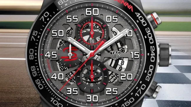 TAG Heuer: Carrera Heuer 01 Ayrton Senna