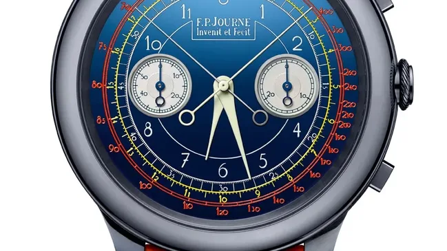 F. P. Journe Chronographe Monopoussoir Rattrapante Unique watch developed exclusively for Only Watch, Gehäuse aus Tantal (Schätzwert: 183.000 - 365.000 Euro)
