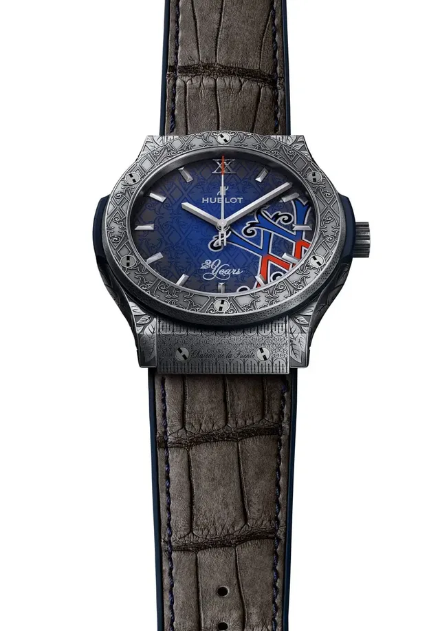Hublot: Classic Fusion Fuente 20th Anniversary Special Edition in Titan