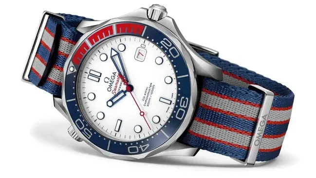 Omega: Seamaster Diver 300M Commander's Watch Limited Edition mit NATO-Band
