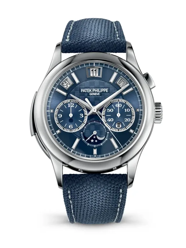 Patek Philippe Referenz 5208T-010, große Komplikation mit Mintuenrepetition, Chronograph und ewigem Kalender (Schätzwert: 822.000 - 1.004.000 Euro)