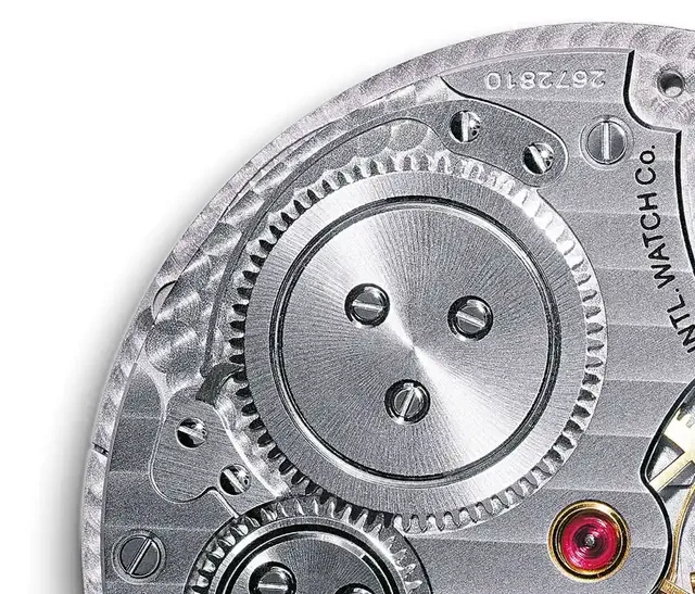 Gesperr im Handaufzugkaliber 98295 der IWC