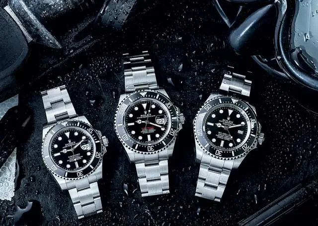 Die drei Taucheruhren von Rolex: Submariner, Sea-Dweller und Deepsea