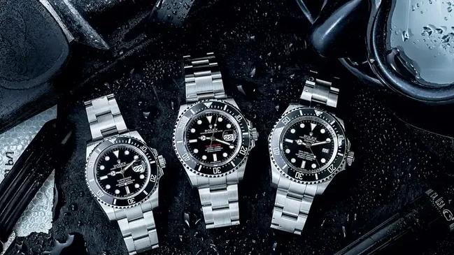 Die drei Taucheruhren von Rolex: Submariner, Sea-Dweller und Deepsea