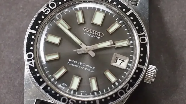 Zifferblatt der Seiko 62MAS
