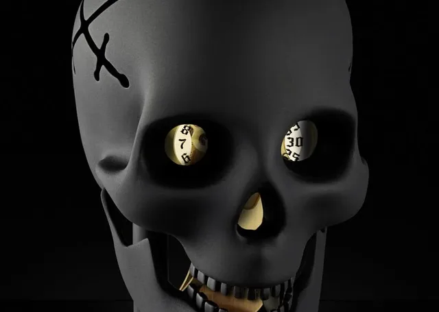 Tischuhr L'Epée Requiem in Schwarz