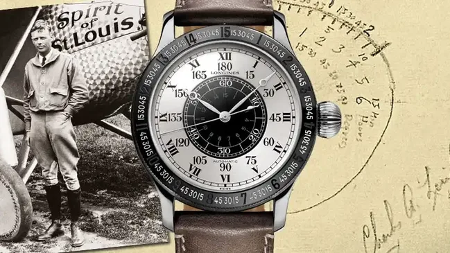 Heute wie damals faszinierend: Longines Lindbergh Stundenwinkeluhr