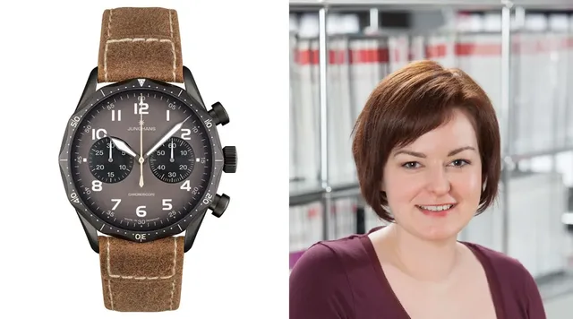 Der Junghans Meister Pilot (2.440 Euro) gefällt Redakteurin Melissa Gößling am besten.