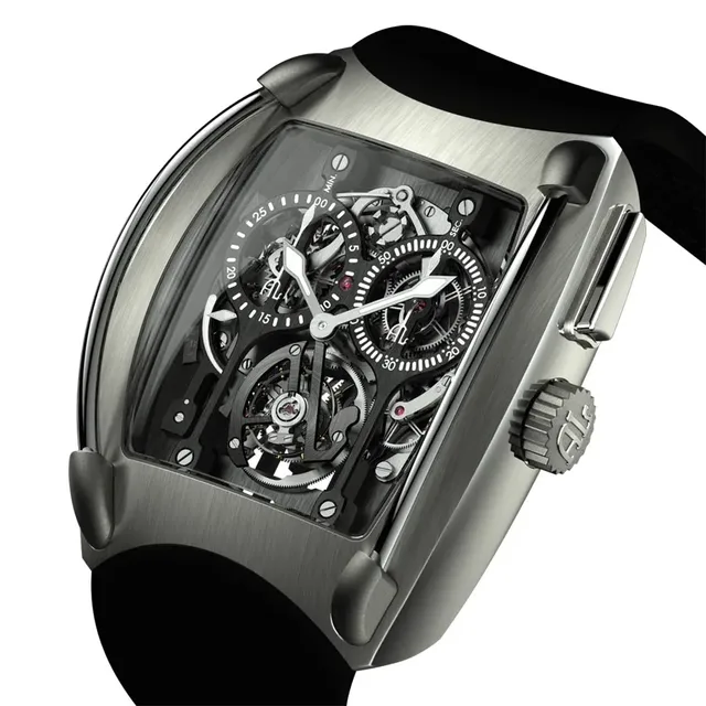 Alf Lie: AL01 Chrono Flying Tourbillon in Titan