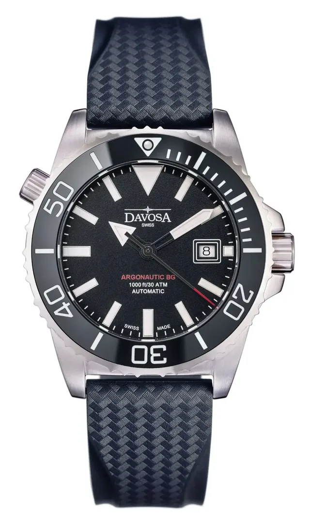 Davosa: Argonautic BG Automatic mit Kautschukband