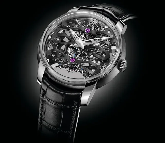 Girard-Perregaux: Neo-Tourbillon Skeleton mit drei Brücken
