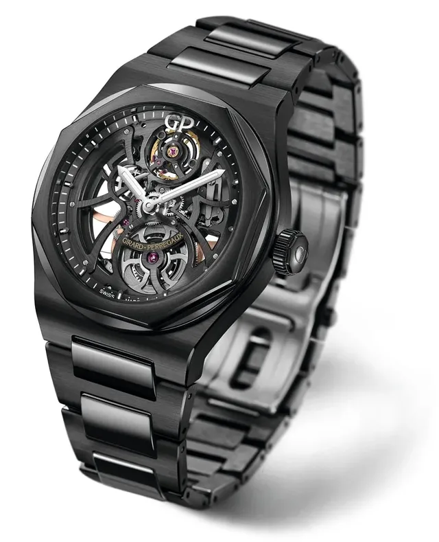 Girard-Perregaux: Laureato Skeleton Ceramic