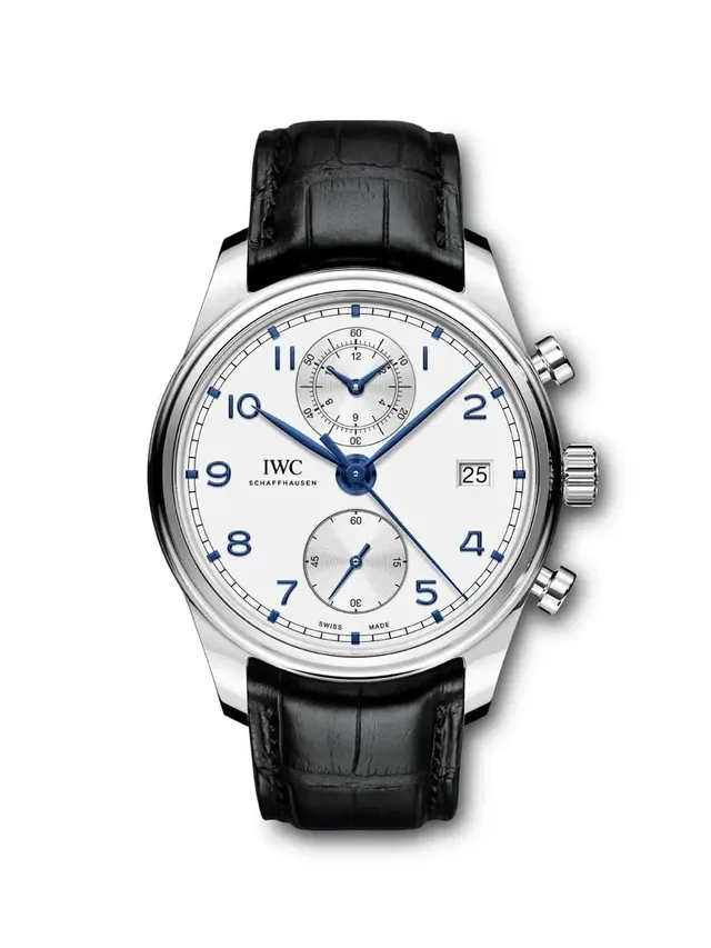 IWC: Portugieser Chronograph Classic in Edelstahl