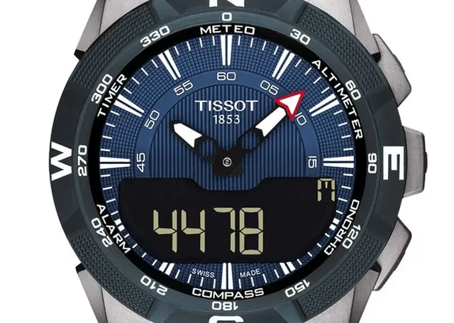 Tissot: T-Touch Expert Solar II in Blau