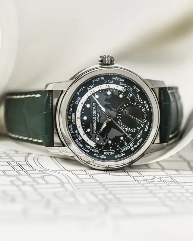 Frederique Constant: Classic Worldtimer Manufacture