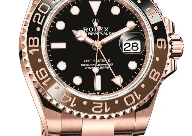 Rolex: Oyster Perpetual GMT-Master II in Everose-Gold mit Jubilé-Band