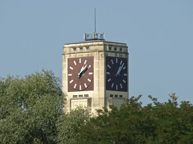 Uhrenturm des Wasserturms Veritas in Wittenberge
