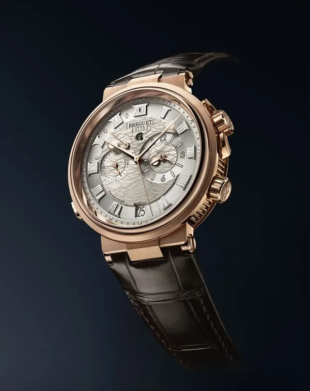 Breguet: Marine Alarme Musicale in Roséggold