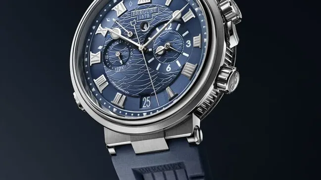 Breguet: Marine Alarme Musicale in Weißgold