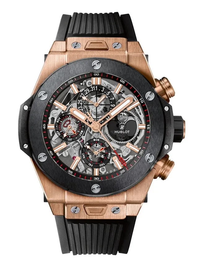Hublot Big Bang Unico Chronograph Perpetual Calendar King Gold Ceramic
