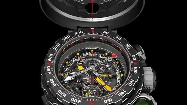 Richard Mille: RM 25-01 Adventurer mit Kompass