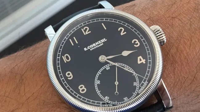 Cornehl Uhren: Classic Black