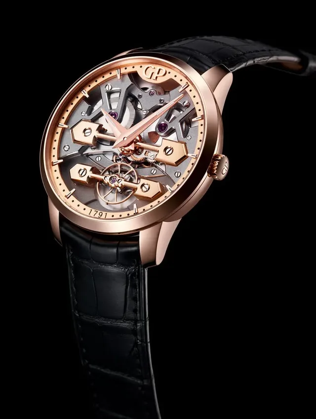 Girard-Perregaux: Classic Bridges 45 mm in Rotgold