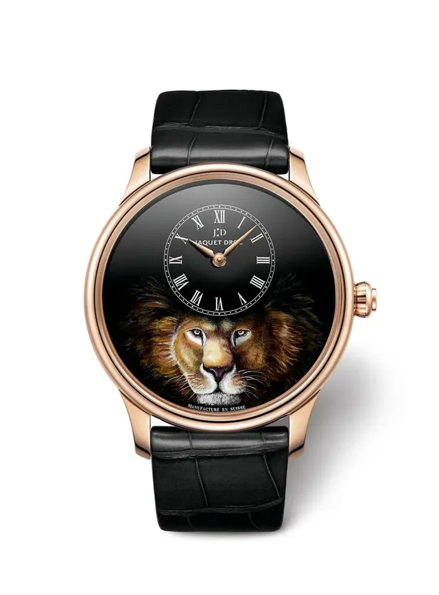 Jaquet Droz: Petite Heure Minute Lion