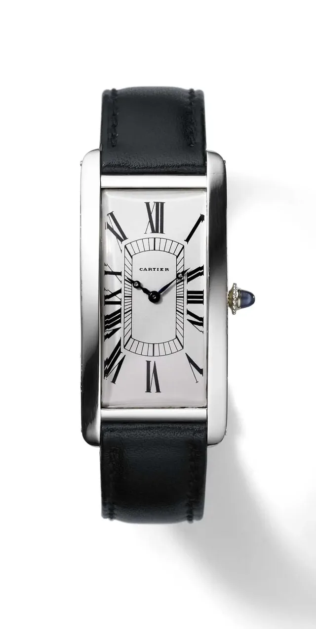 Cartier: Tank cintré von 1921
