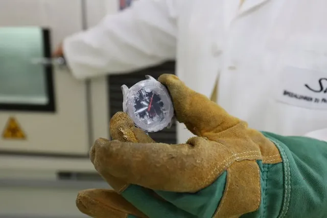 Sinn Spezialuhren: U212 im Dauertest, Kältetest im Eisschrank