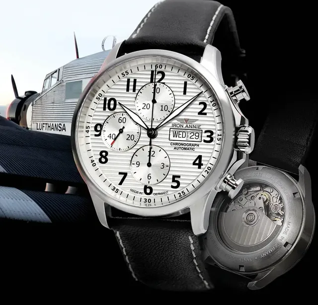 Iron Annie: Wellblech Chronograph